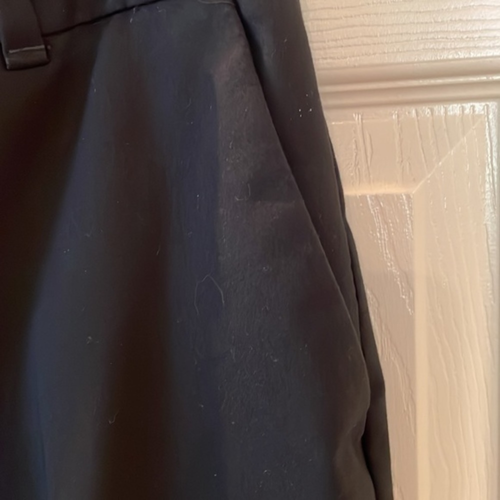 Talbots Heritage Black belt looped high waisted trouser Pants Size 12 - Picture 4 of 11